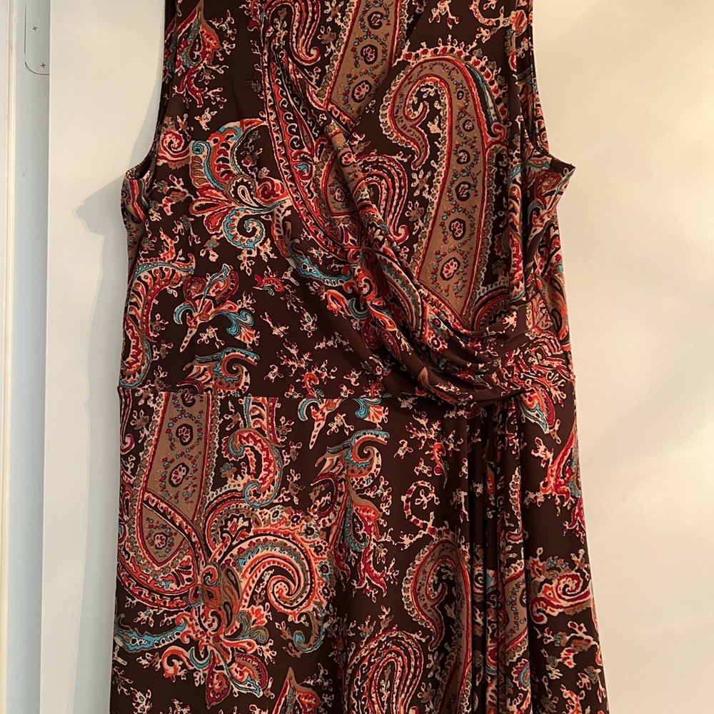 Ralph Lauren wrap dress, size PL.